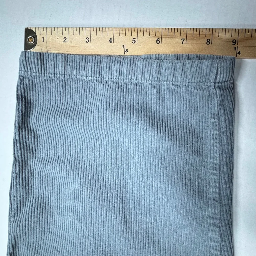 Vans Corduroy Cargo Pants Mens‎ 40 Loose Tapered Fit Blue Grey Skater Utility